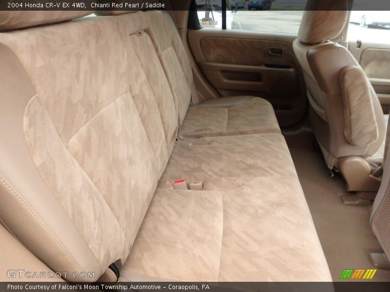 Chianti Red Pearl / Saddle 2004 Honda CR-V EX 4WD
