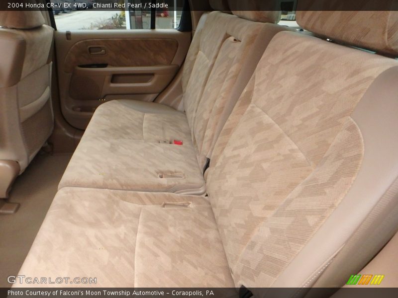 Chianti Red Pearl / Saddle 2004 Honda CR-V EX 4WD
