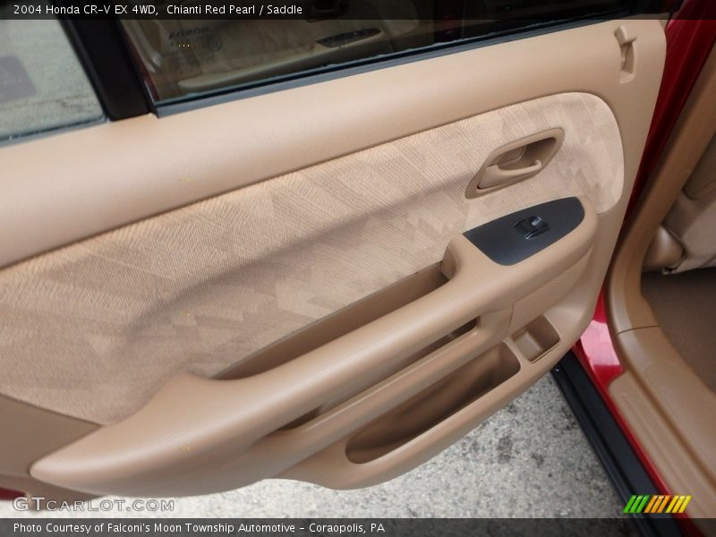 Chianti Red Pearl / Saddle 2004 Honda CR-V EX 4WD