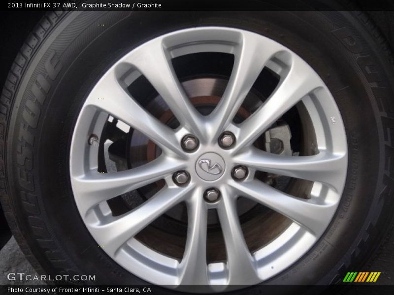 Graphite Shadow / Graphite 2013 Infiniti FX 37 AWD