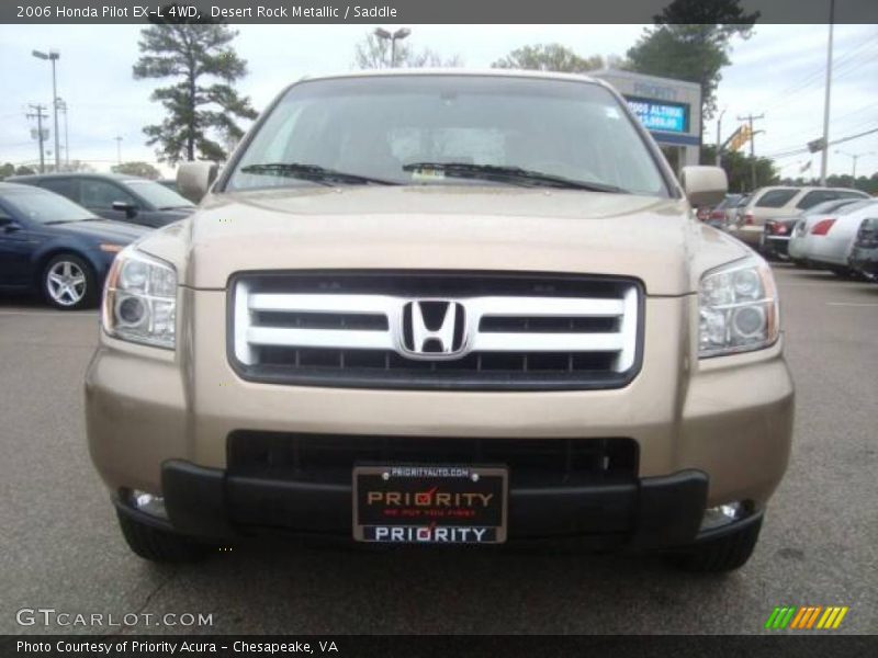 Desert Rock Metallic / Saddle 2006 Honda Pilot EX-L 4WD