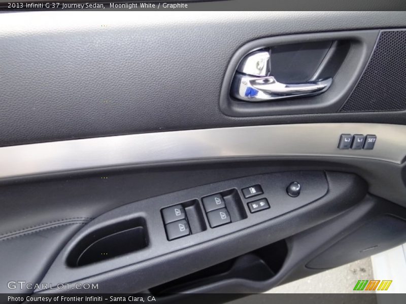 Moonlight White / Graphite 2013 Infiniti G 37 Journey Sedan