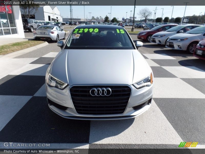 Florett Silver Metallic / Black 2015 Audi A3 1.8 Premium