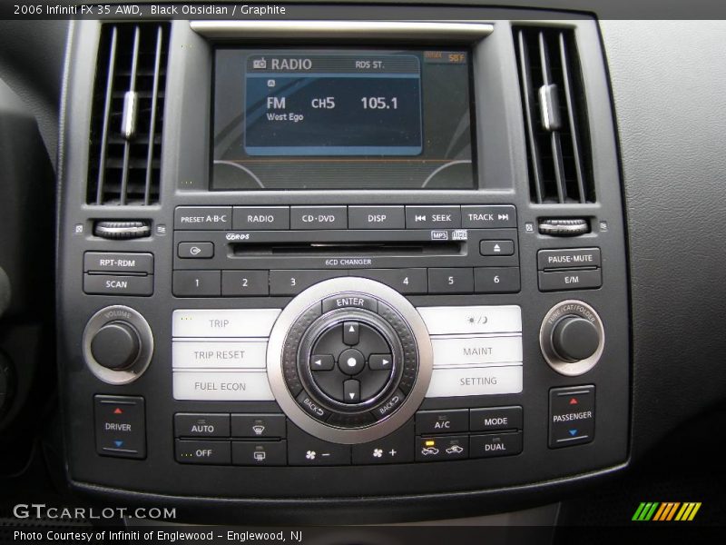 Black Obsidian / Graphite 2006 Infiniti FX 35 AWD