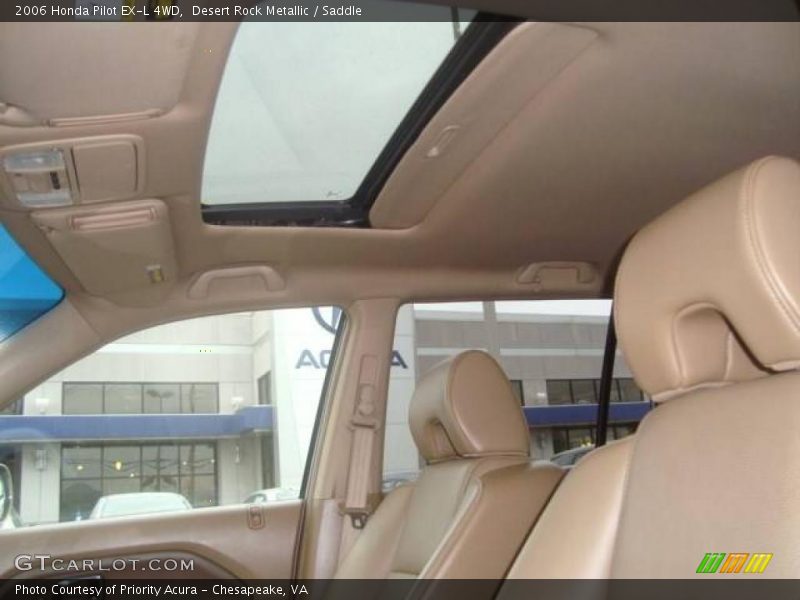 Desert Rock Metallic / Saddle 2006 Honda Pilot EX-L 4WD