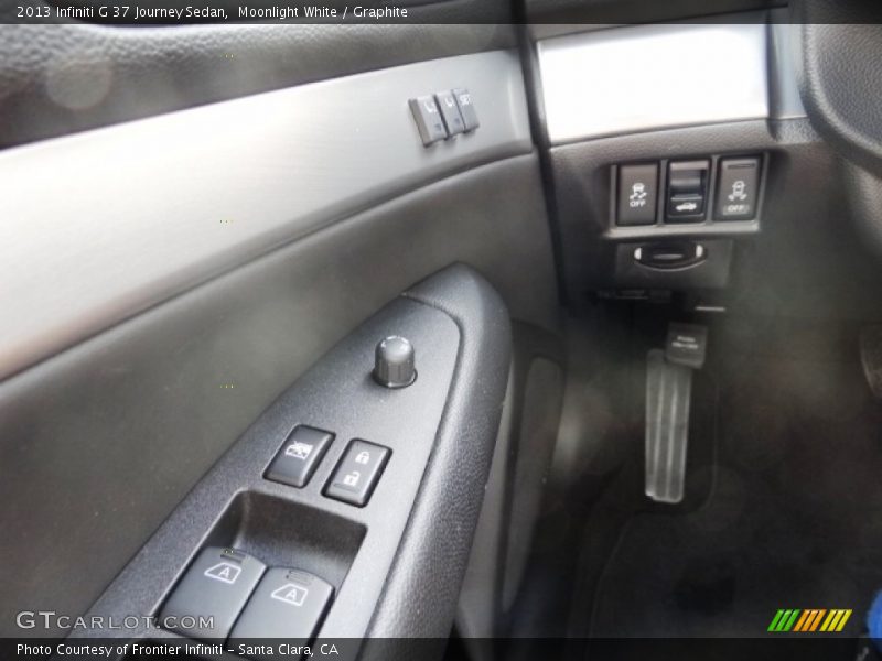 Moonlight White / Graphite 2013 Infiniti G 37 Journey Sedan