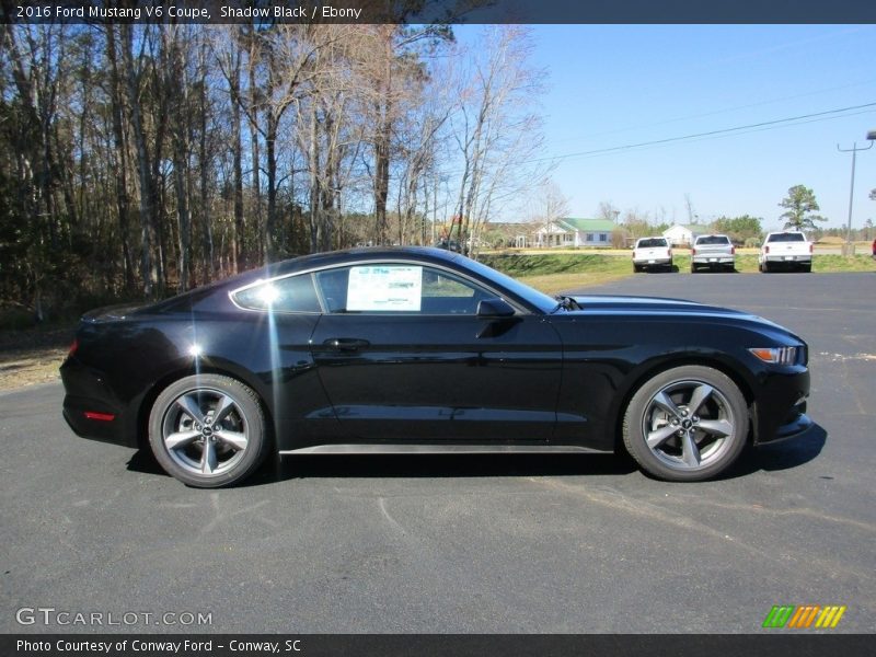 Shadow Black / Ebony 2016 Ford Mustang V6 Coupe