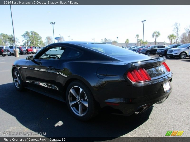 Shadow Black / Ebony 2016 Ford Mustang V6 Coupe