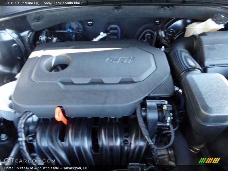 Ebony Black / Satin Black 2016 Kia Sorento LX