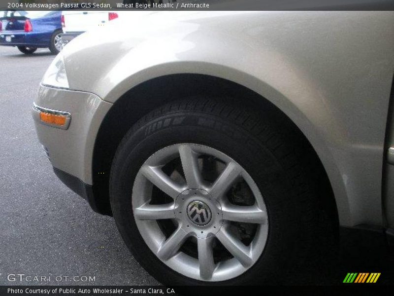 Wheat Beige Metallic / Anthracite 2004 Volkswagen Passat GLS Sedan
