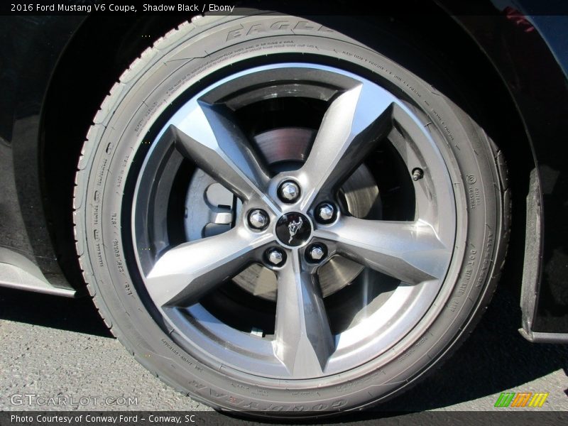 Shadow Black / Ebony 2016 Ford Mustang V6 Coupe