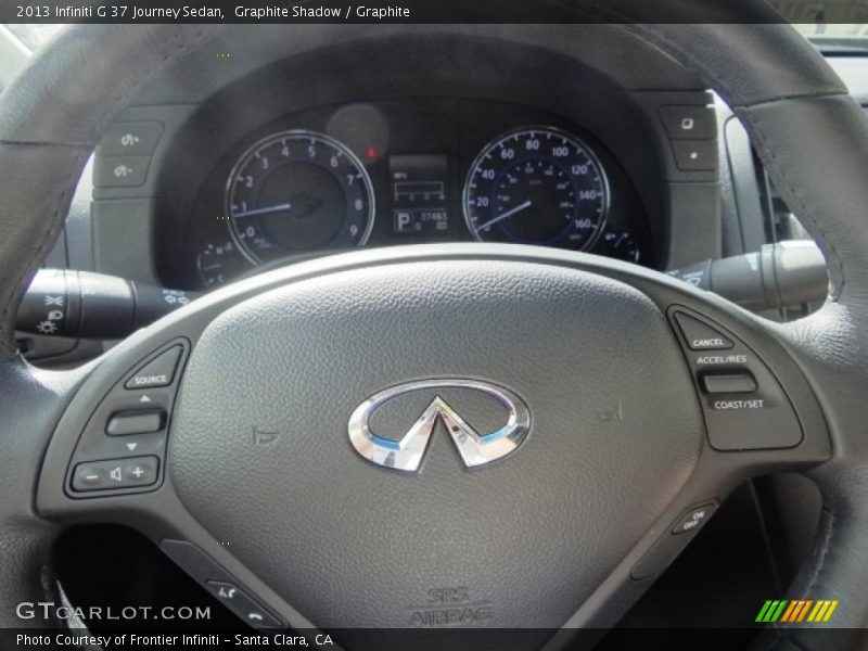 Graphite Shadow / Graphite 2013 Infiniti G 37 Journey Sedan