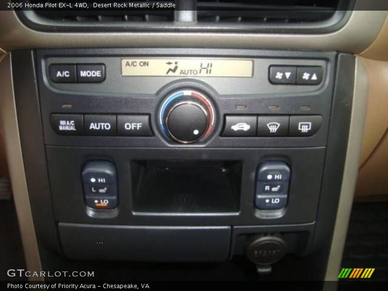 Desert Rock Metallic / Saddle 2006 Honda Pilot EX-L 4WD