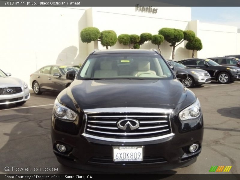 Black Obsidian / Wheat 2013 Infiniti JX 35