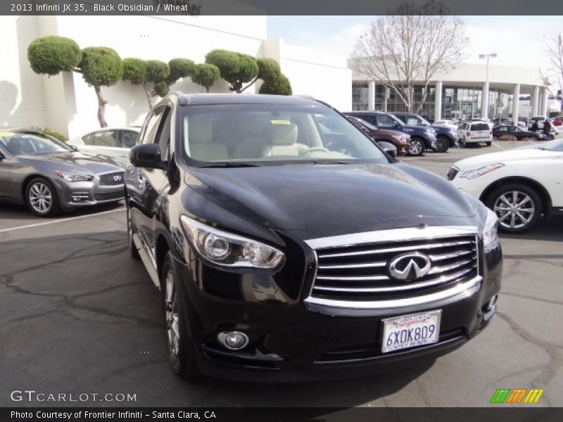 Black Obsidian / Wheat 2013 Infiniti JX 35