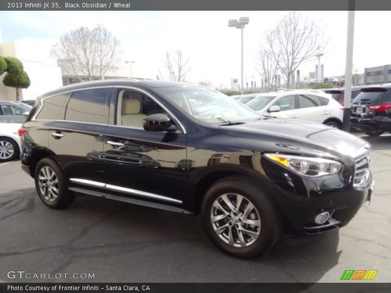 Black Obsidian / Wheat 2013 Infiniti JX 35