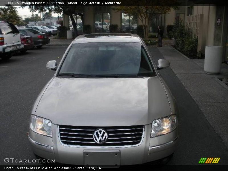 Wheat Beige Metallic / Anthracite 2004 Volkswagen Passat GLS Sedan