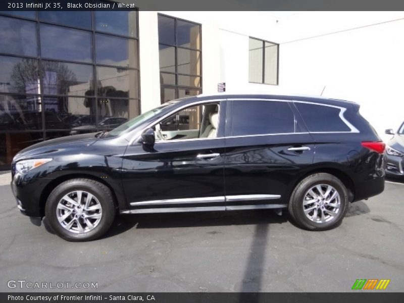Black Obsidian / Wheat 2013 Infiniti JX 35