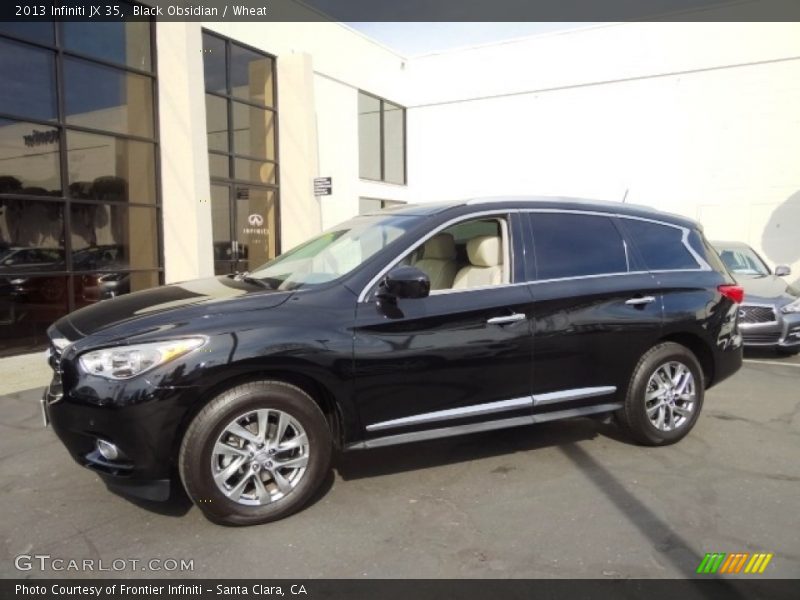 Black Obsidian / Wheat 2013 Infiniti JX 35