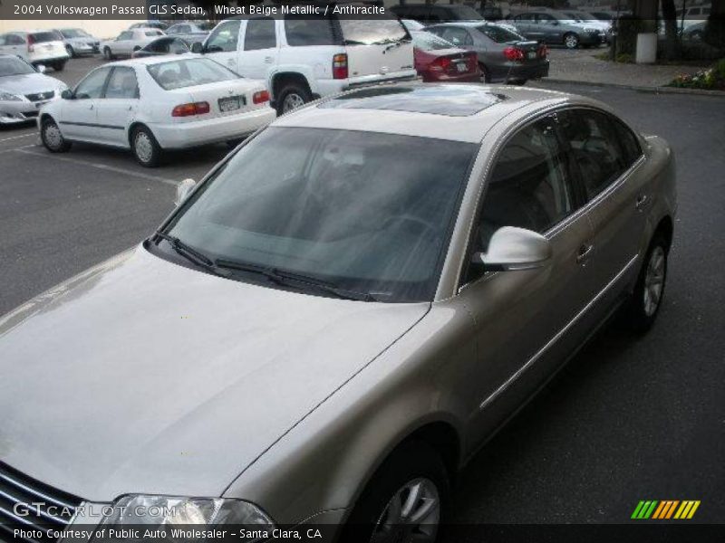 Wheat Beige Metallic / Anthracite 2004 Volkswagen Passat GLS Sedan