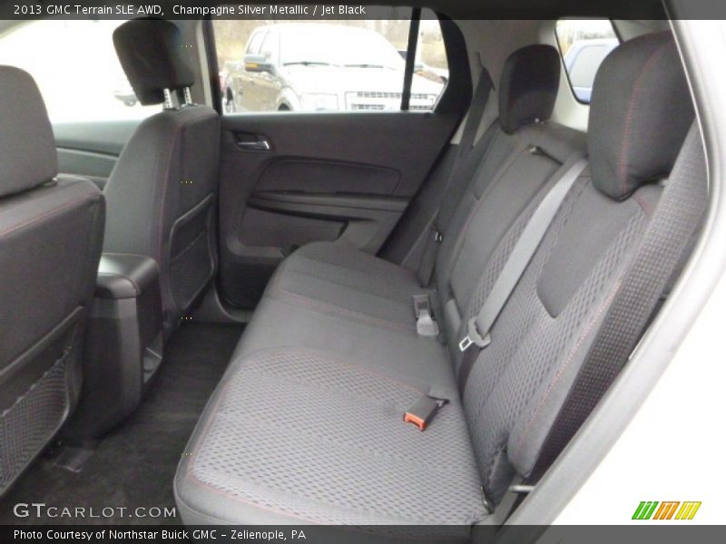 Champagne Silver Metallic / Jet Black 2013 GMC Terrain SLE AWD