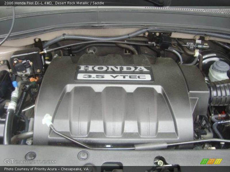 Desert Rock Metallic / Saddle 2006 Honda Pilot EX-L 4WD