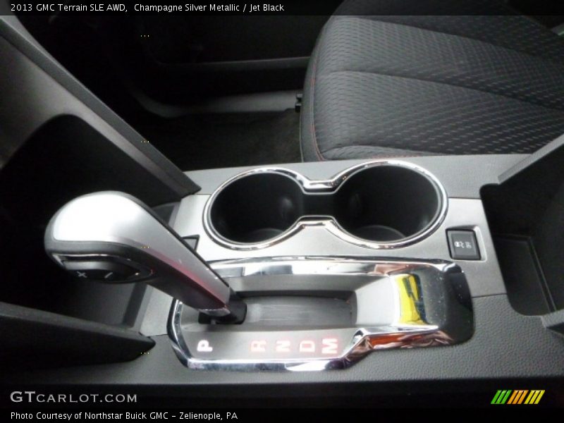 Champagne Silver Metallic / Jet Black 2013 GMC Terrain SLE AWD