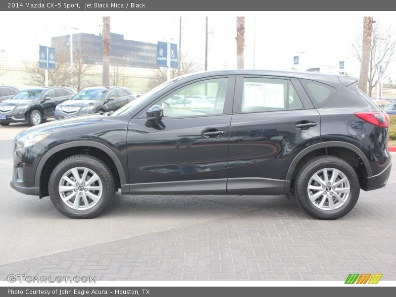 Jet Black Mica / Black 2014 Mazda CX-5 Sport