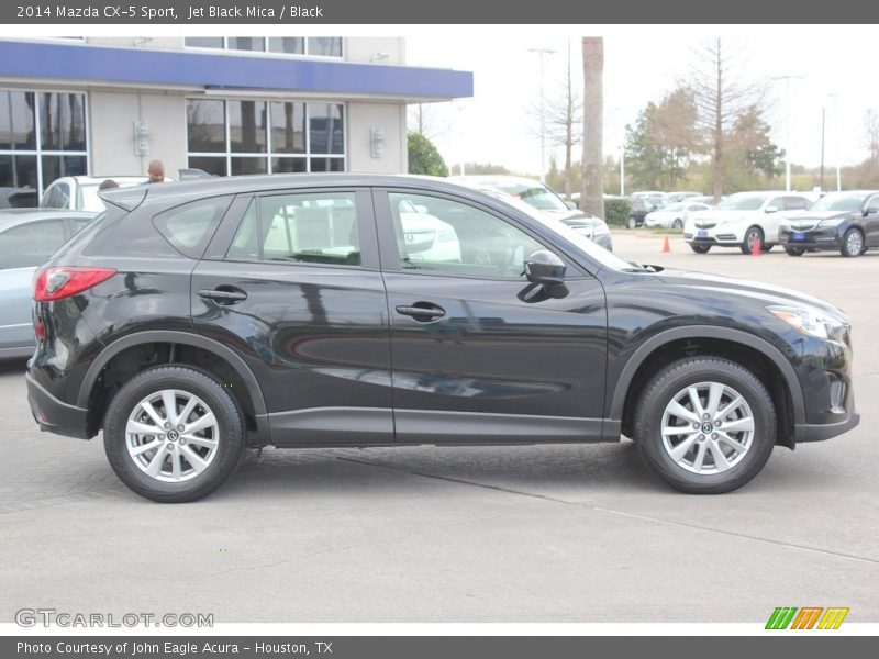 Jet Black Mica / Black 2014 Mazda CX-5 Sport