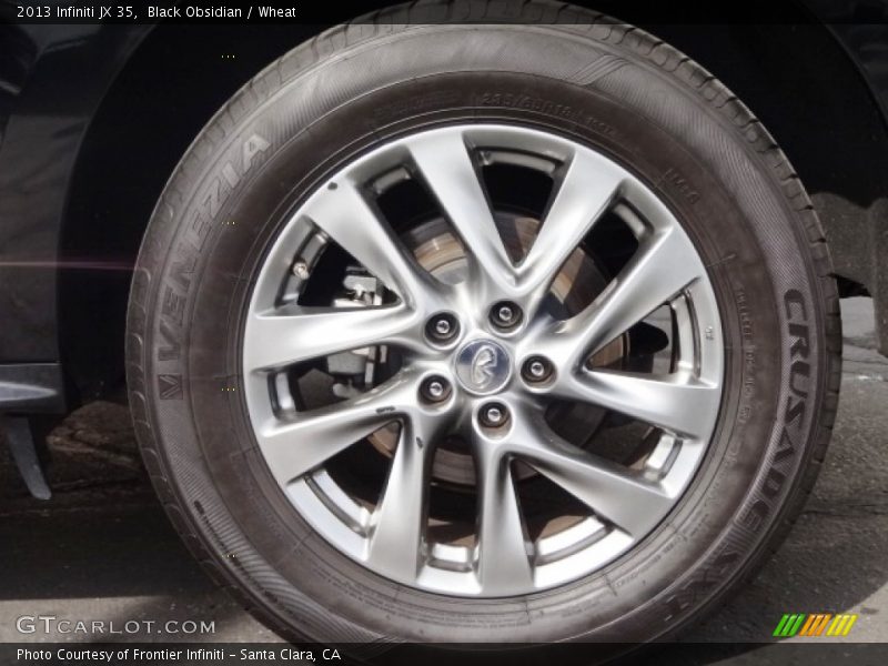 Black Obsidian / Wheat 2013 Infiniti JX 35