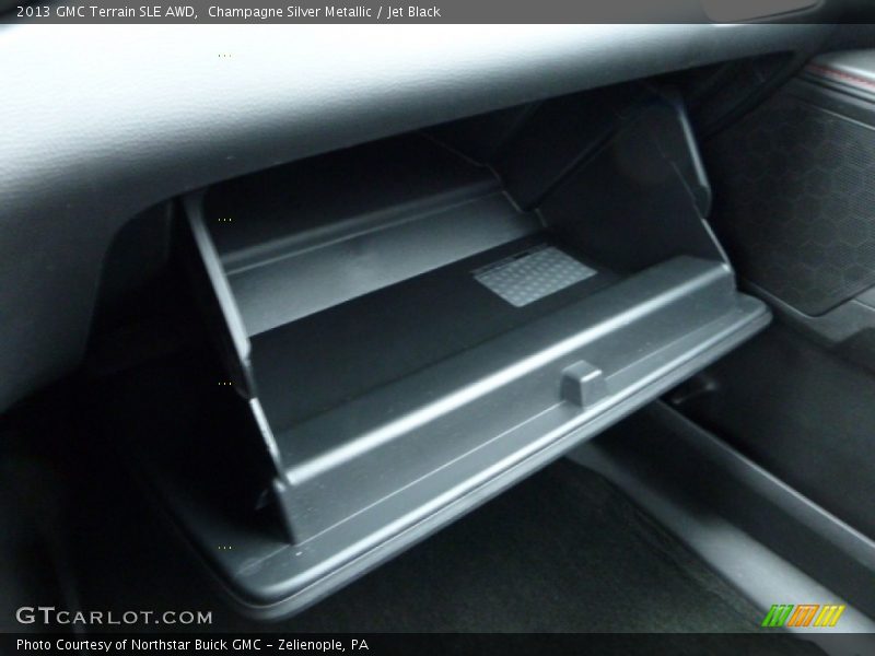 Champagne Silver Metallic / Jet Black 2013 GMC Terrain SLE AWD