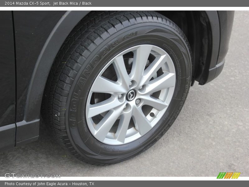 Jet Black Mica / Black 2014 Mazda CX-5 Sport