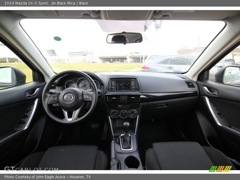 Jet Black Mica / Black 2014 Mazda CX-5 Sport