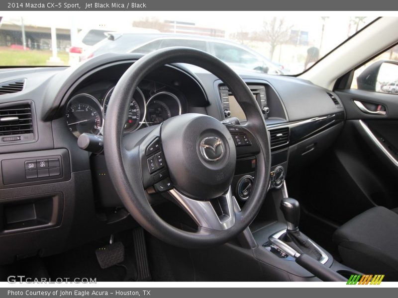 Jet Black Mica / Black 2014 Mazda CX-5 Sport