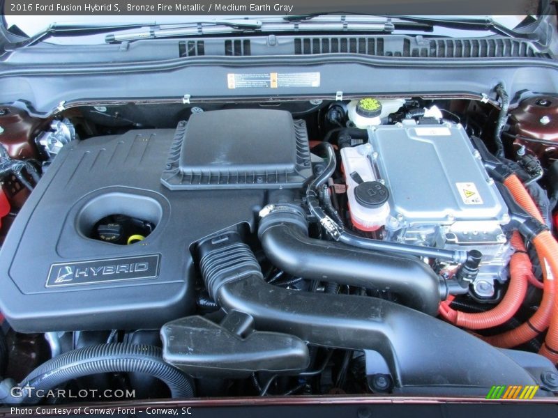  2016 Fusion Hybrid S Engine - 2.0 Liter Atkinson-Cycle DOHC 16-Valve 4 Cylinder Gasoline/Electric Hybrid