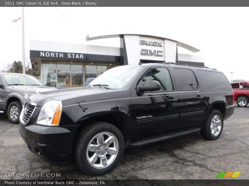 Onyx Black / Ebony 2011 GMC Yukon XL SLE 4x4