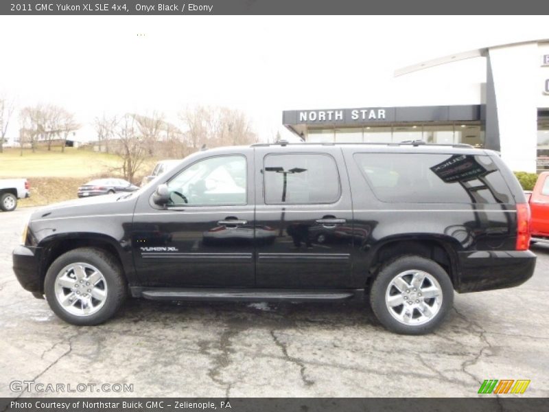 Onyx Black / Ebony 2011 GMC Yukon XL SLE 4x4