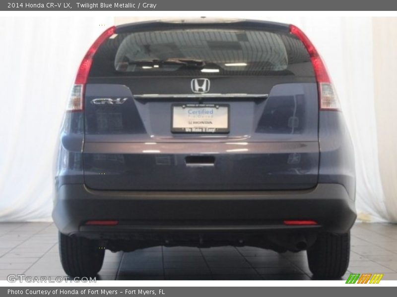 Twilight Blue Metallic / Gray 2014 Honda CR-V LX