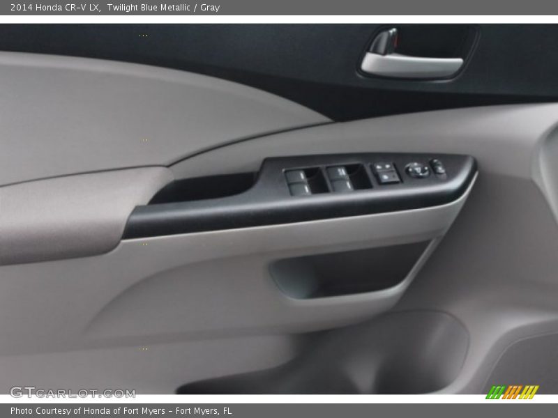 Twilight Blue Metallic / Gray 2014 Honda CR-V LX