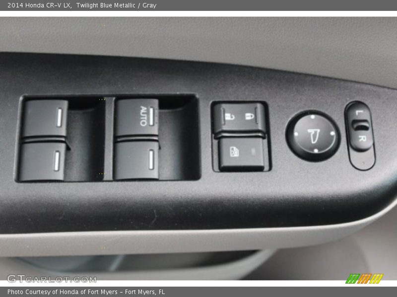Twilight Blue Metallic / Gray 2014 Honda CR-V LX