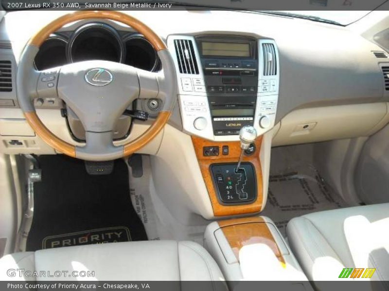 Savannah Beige Metallic / Ivory 2007 Lexus RX 350 AWD