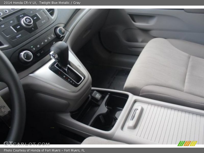 Twilight Blue Metallic / Gray 2014 Honda CR-V LX