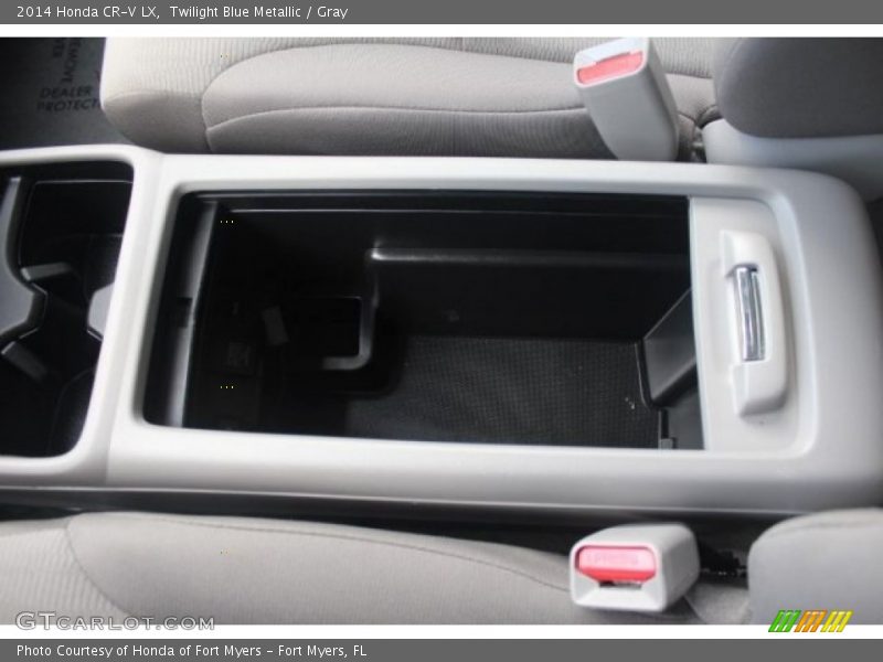 Twilight Blue Metallic / Gray 2014 Honda CR-V LX