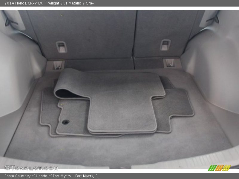 Twilight Blue Metallic / Gray 2014 Honda CR-V LX