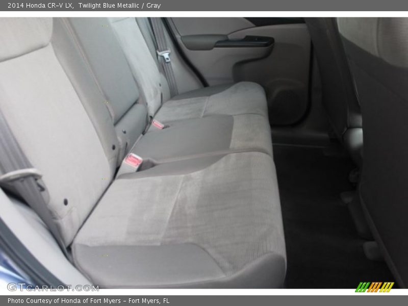 Twilight Blue Metallic / Gray 2014 Honda CR-V LX