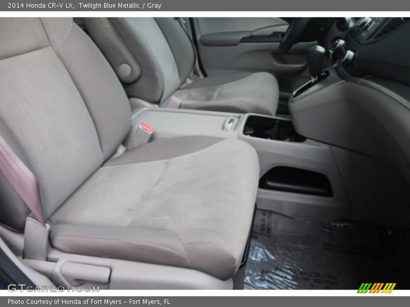 Twilight Blue Metallic / Gray 2014 Honda CR-V LX