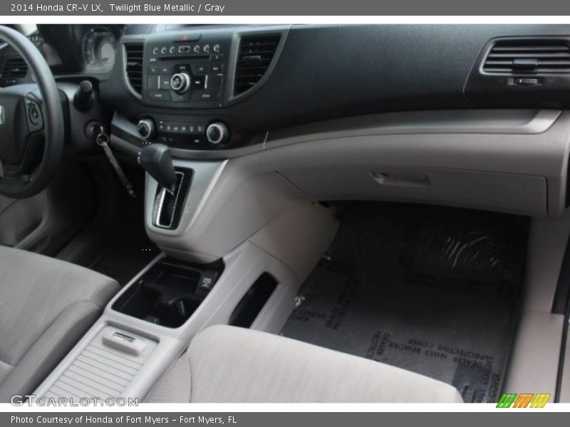Twilight Blue Metallic / Gray 2014 Honda CR-V LX