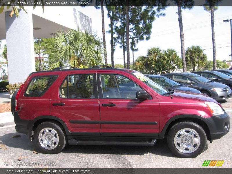 Redondo Red Pearl / Ivory 2006 Honda CR-V LX