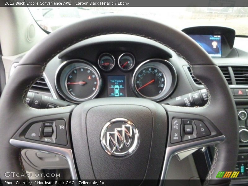 Carbon Black Metallic / Ebony 2013 Buick Encore Convenience AWD