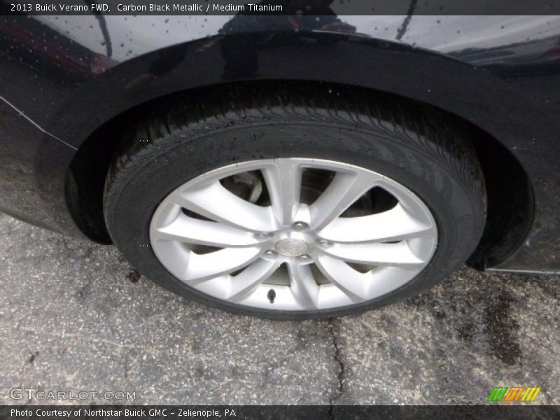 Carbon Black Metallic / Medium Titanium 2013 Buick Verano FWD